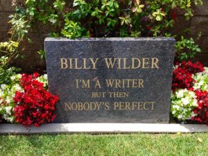 grave-billy wilder